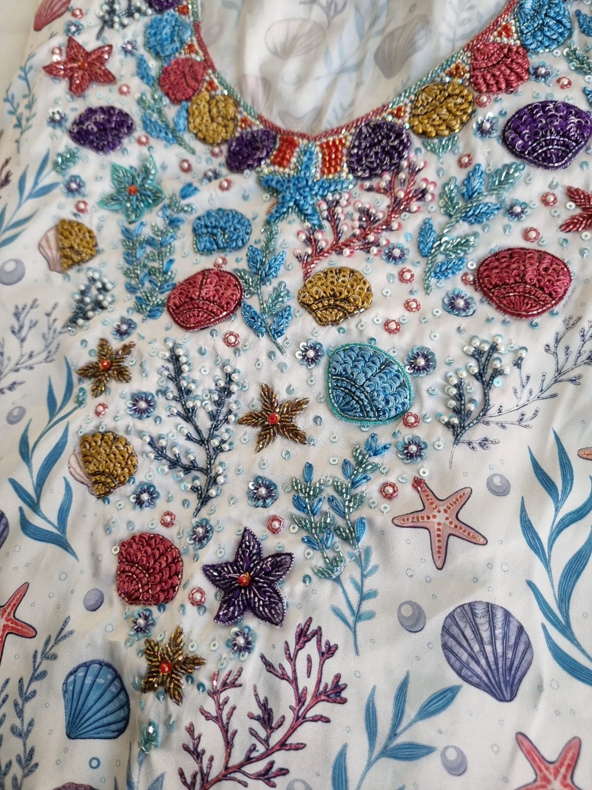 Premium Mukhawar | Silk | HS-38 Sea