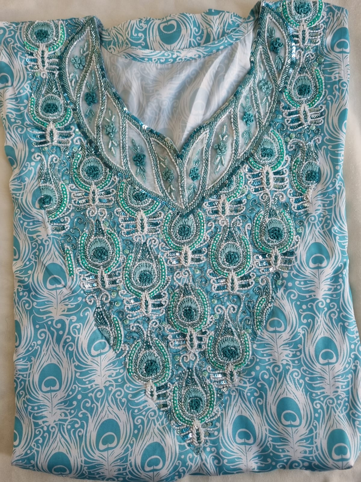 Premium Mukhawar | Silk | HS-39 Peacock