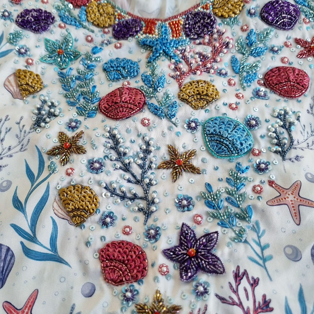 Premium Mukhawar | Silk | HS-38 Sea