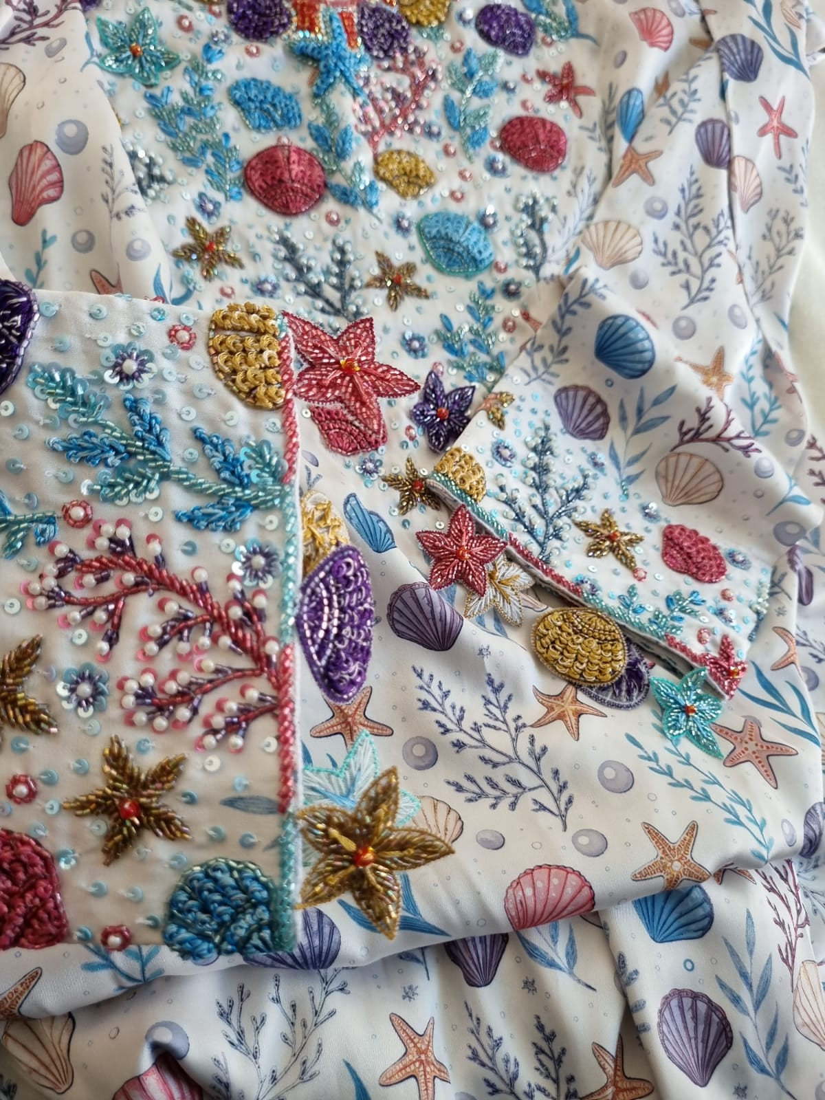 Premium Mukhawar | Silk | HS-38 Sea