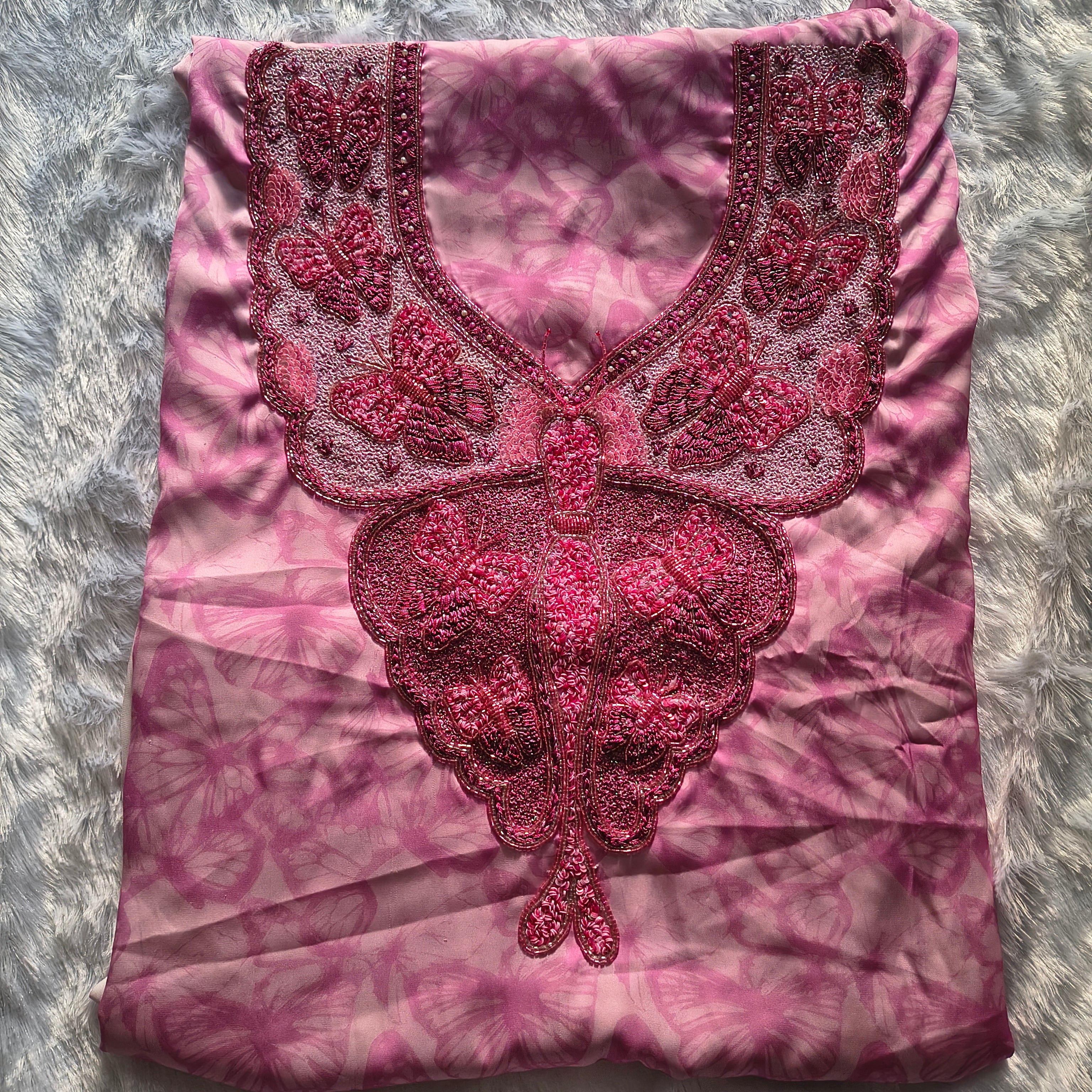 Premium Mukhawar | Silk | Butterfly