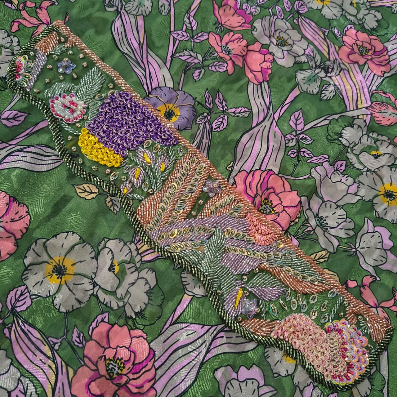 Premium Mukhawar | Jacquard Silk | HS-16B
