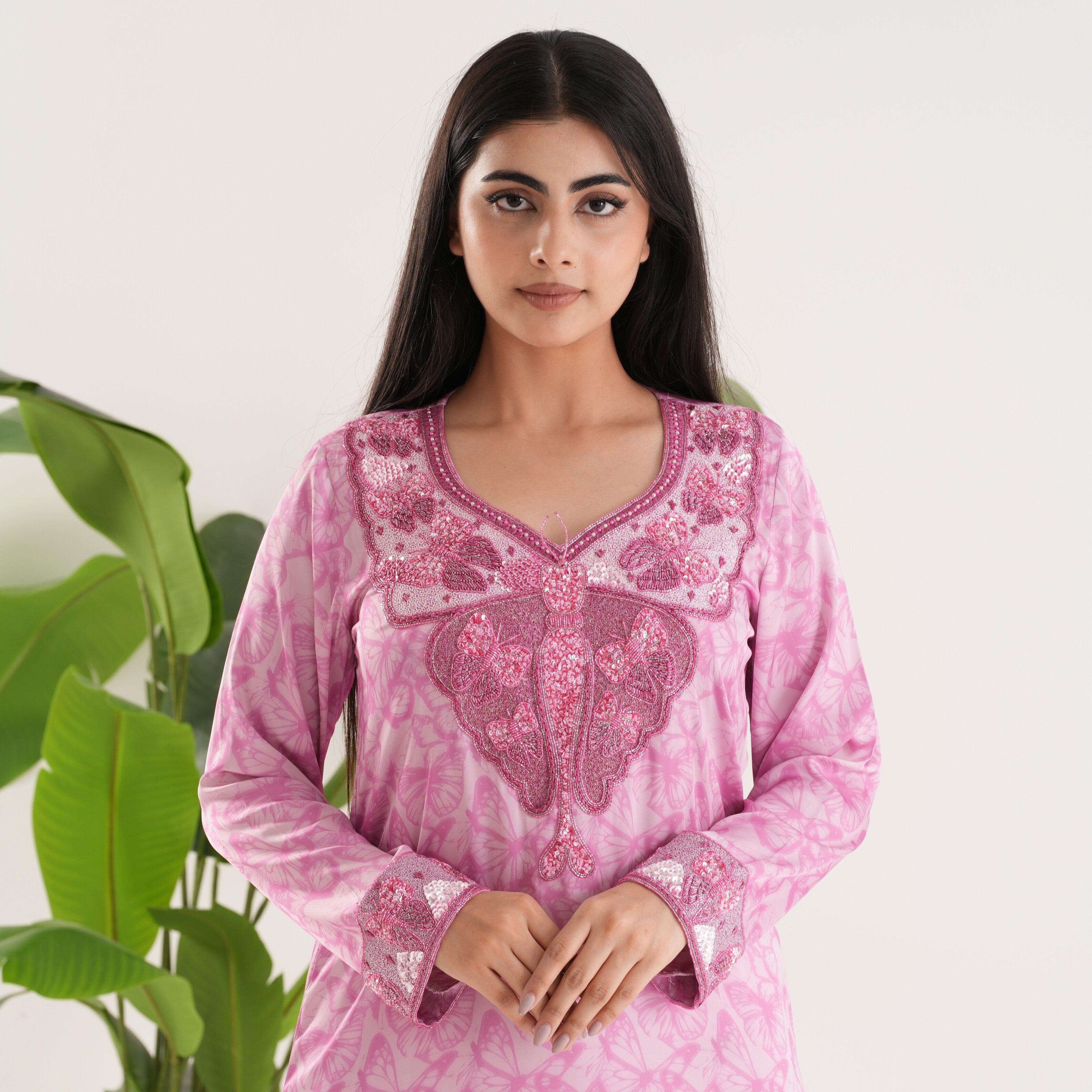 Premium Mukhawar | Silk | Butterfly