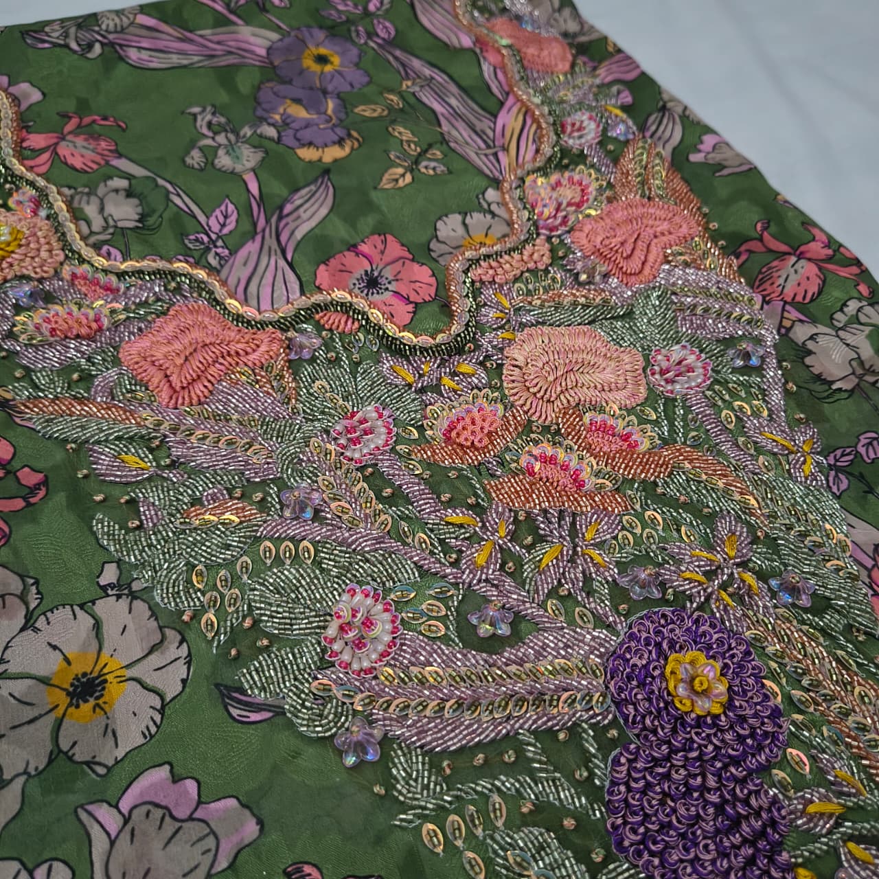 Premium Mukhawar | Jacquard Silk | HS-16B